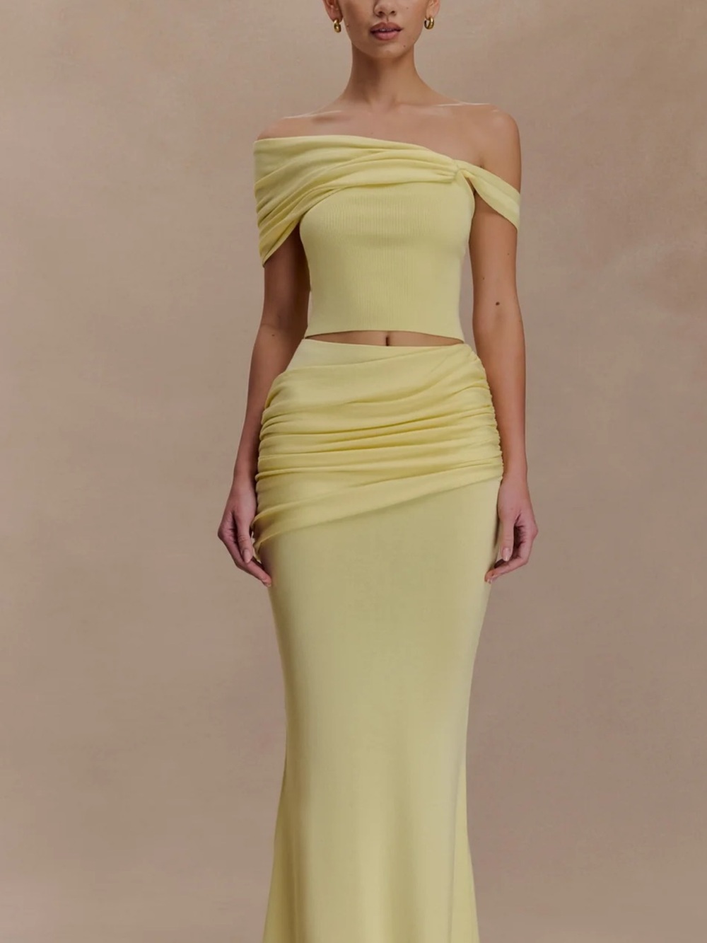 Meshki yellow dress